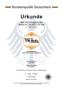 Markenschutz TPM Media 300