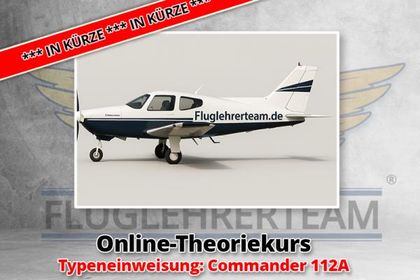 Onlinekurs Kenntnisnachweis / Typeneinweisung Commander 112A