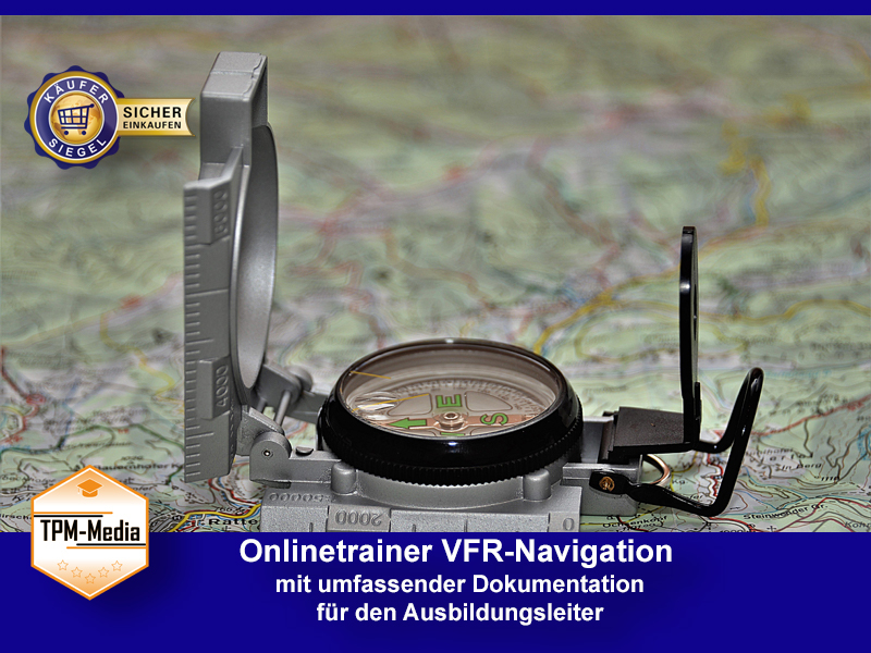 Onlinetrainer - VFR-Navigation
